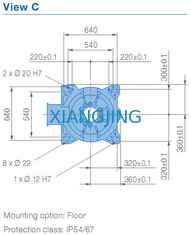 ব্যবহৃত 4 অক্ষ রোবট আর্ম YASKAWA MPL160-100 II পিক অ্যান্ড প্লেস মেশিন 100 কেজি পেলোড 3159 মিমি আর্ম শিল্প রোবট