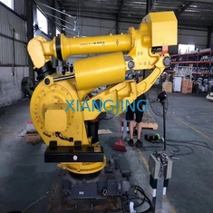 Fannuc R-2000ic/210F ইন্ডাস্ট্রিয়াল ইউজড ফানুক রোবট উইথ কন্ট্রোল ক্যাবিনেট টিচ প্যান্ডেন্ট