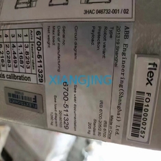 6700-205/2.8 শিল্পে ব্যবহৃত ABB রোবট 205kg পেলোড সহ ক্যাবিনেট টিচ প্যান্ডেন্ট
