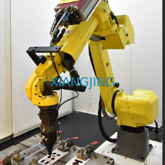 M-10iD স্বয়ংক্রিয় ওয়েল্ডিং রোবট এবং OTC welbee P500L ওয়েল্ডিং মেশিনের সাথে ফাইবার লেজার ওয়েল্ডিংয়ের জন্য 6 অক্ষ শিল্প রোবট