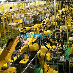 M-10iD স্বয়ংক্রিয় ওয়েল্ডিং রোবট এবং OTC welbee P500L ওয়েল্ডিং মেশিনের সাথে ফাইবার লেজার ওয়েল্ডিংয়ের জন্য 6 অক্ষ শিল্প রোবট