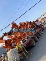 বাছাই এবং স্থানের জন্য KR 300-2 PA 5 অক্ষের রোবট আর্ম KUKA ব্যবহার করা হয়েছে