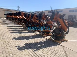KUKA KR210 R3300 এক্সট্রা সেকেন্ড হ্যান্ড ইন্ডাস্ট্রিয়াল রোবট আর্ম মেটেরিয়াল হস্তান্তরের জন্য