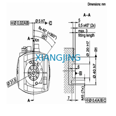 রোবট আর্ম এবং KR10 R1420 KUKA রোবট ঢালাই করার জন্য GBS রোবট লিনিয়ার ট্র্যাক রেল